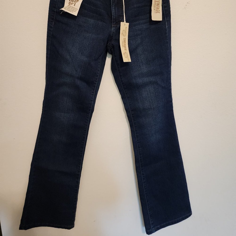 America Blues‎ vintage, size 2Rx26, womens Jeans Dark Blue